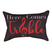 Here Comes Treble Pillow