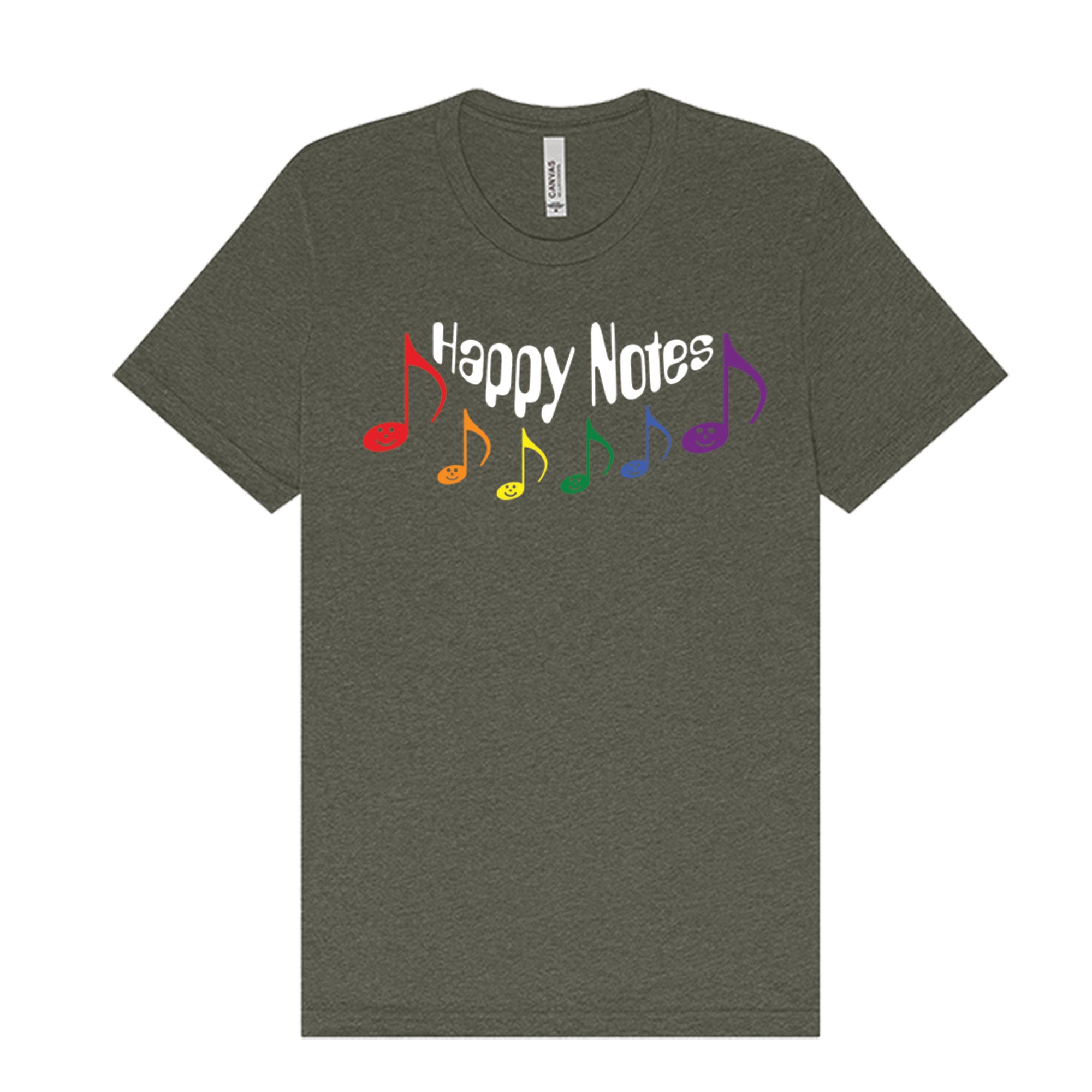 Colorful Happy Notes T-Shirt