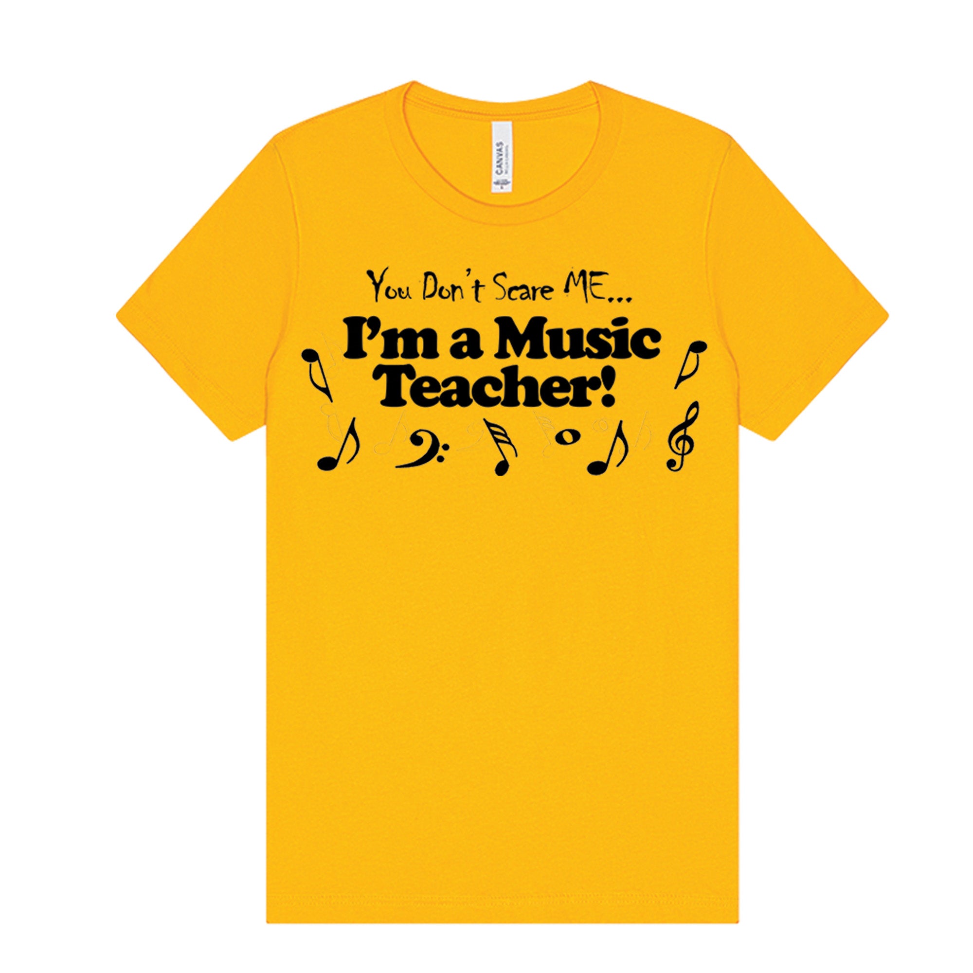 You Don't Scare Me...I'm a Music Teacher T-Shirt