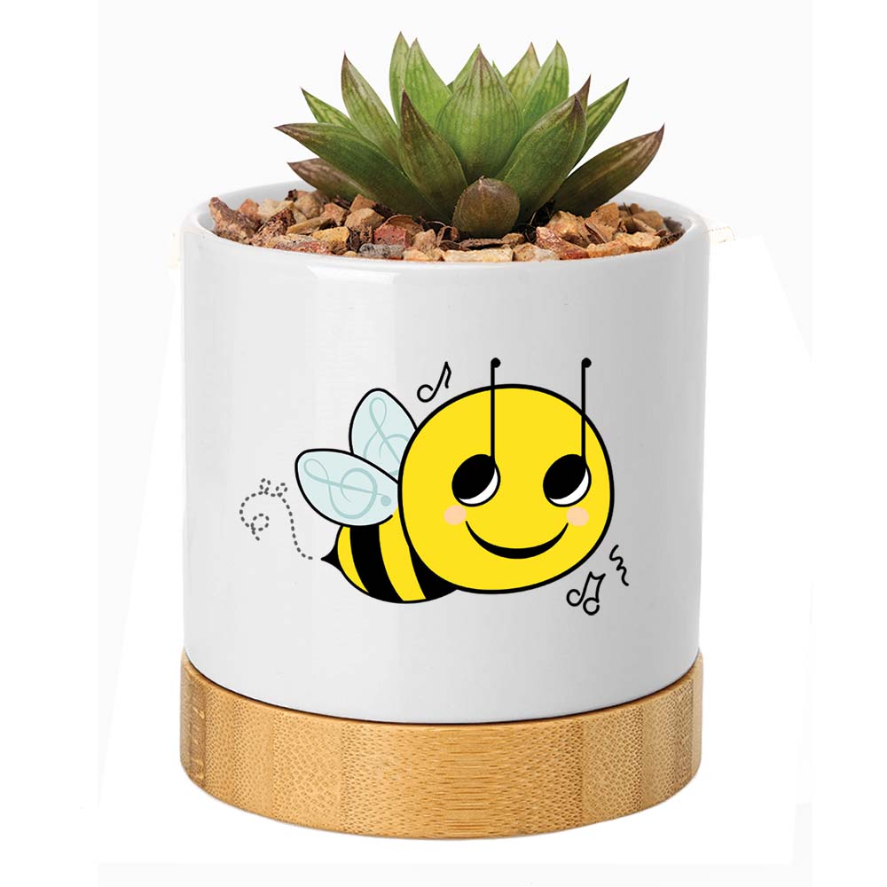 Music Bee Planter
