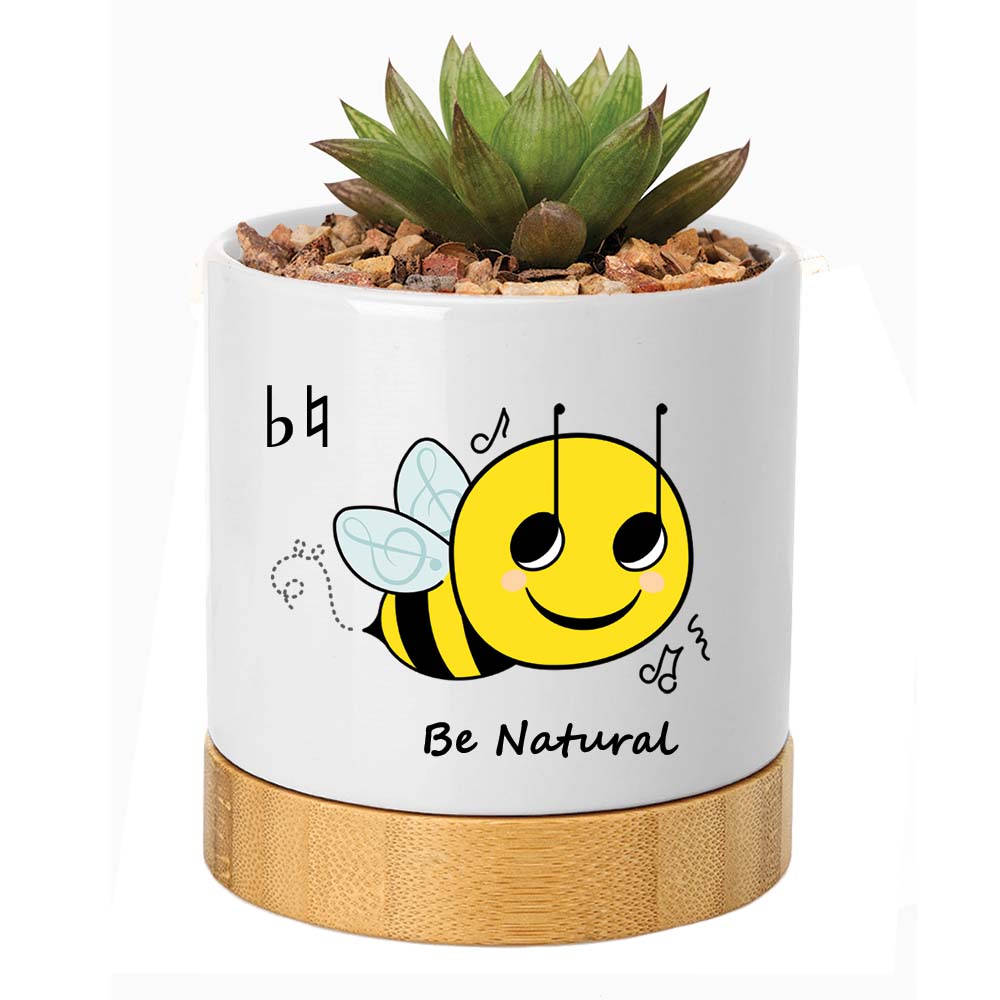 musical plant pot Music Bee Planter