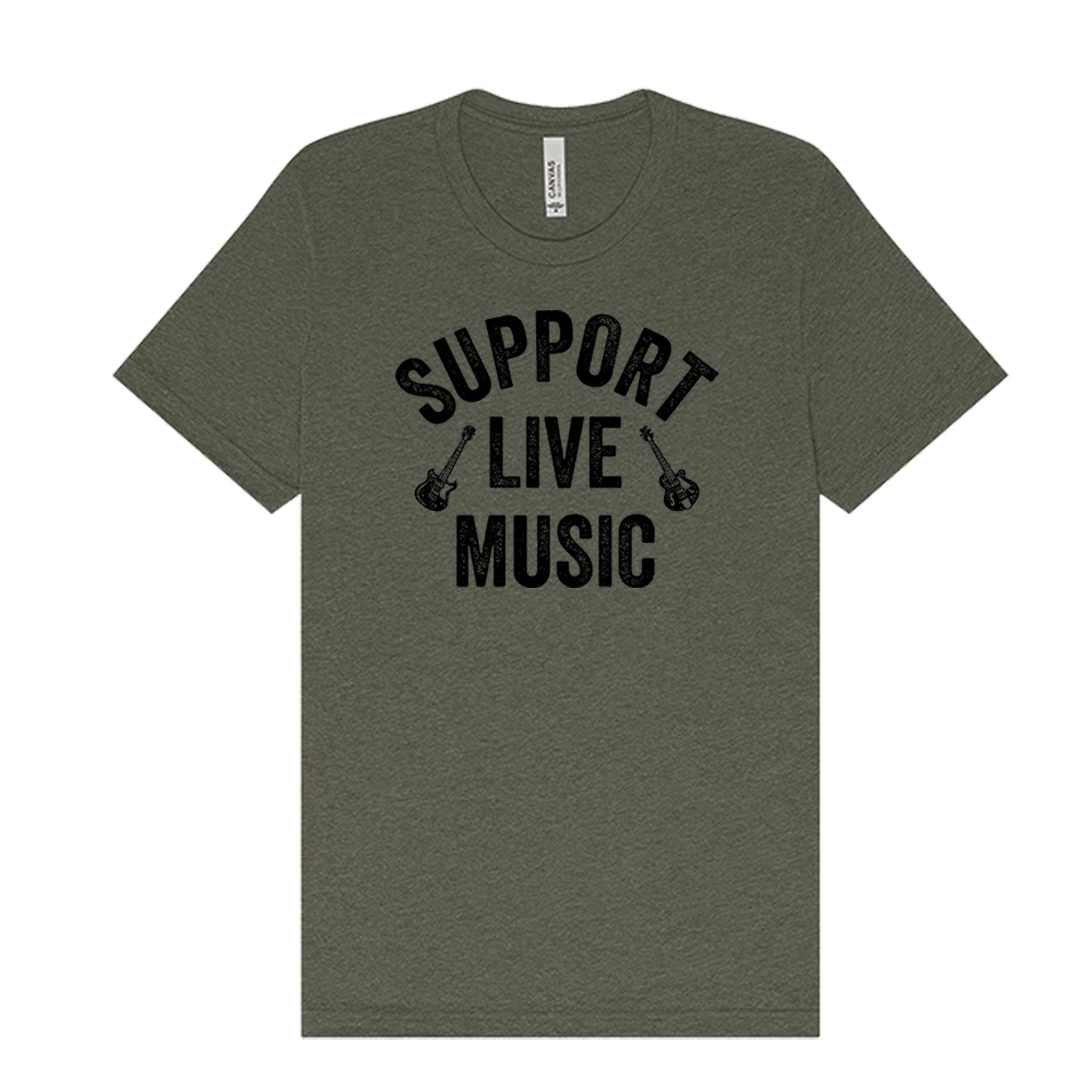 Support Live Music T-Shirt