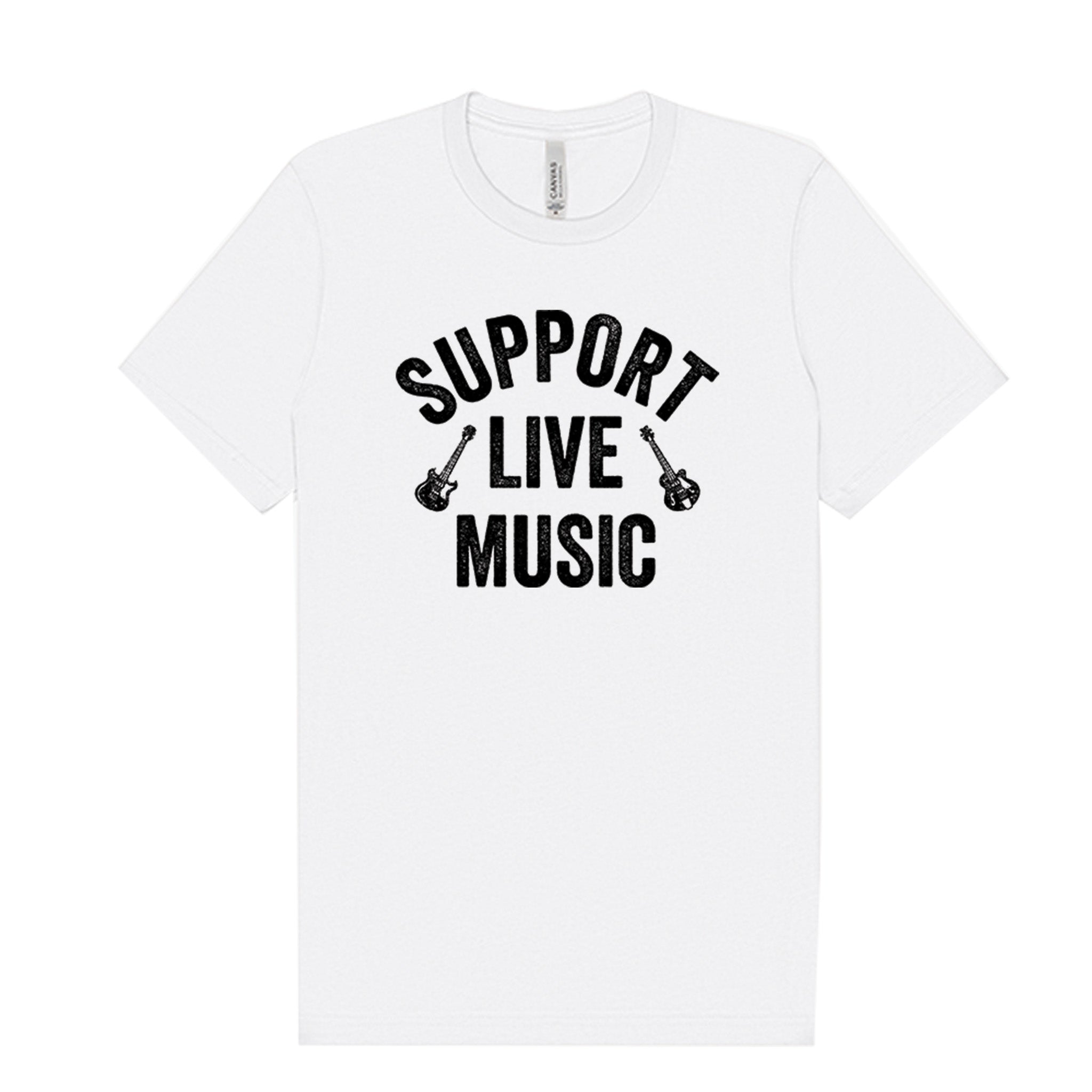 Support Live Music T-Shirt