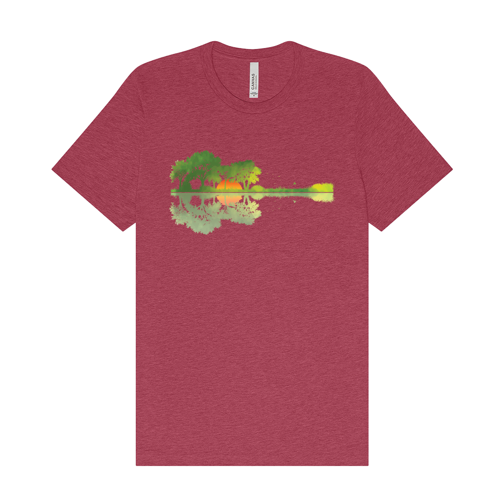 Sunset Guitar T-Shirt