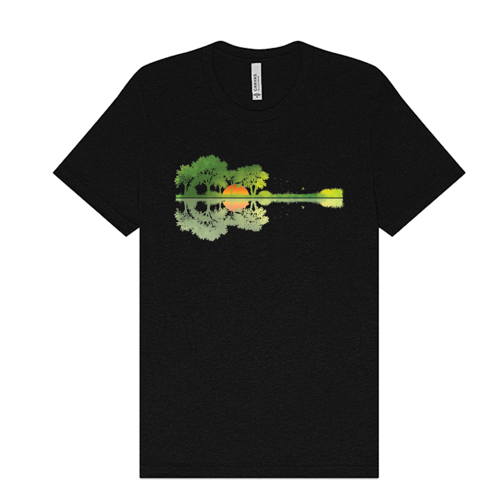 Sunset Guitar T-Shirt