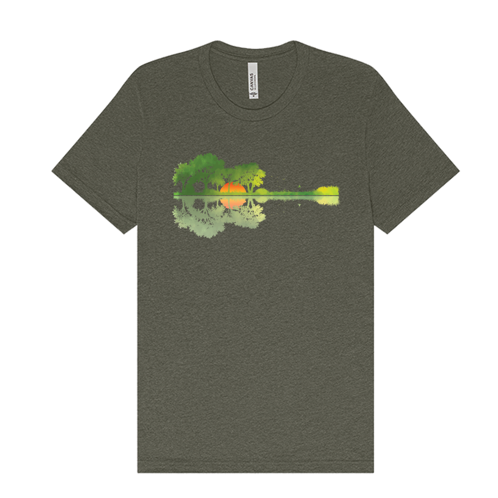 Sunset Guitar T-Shirt