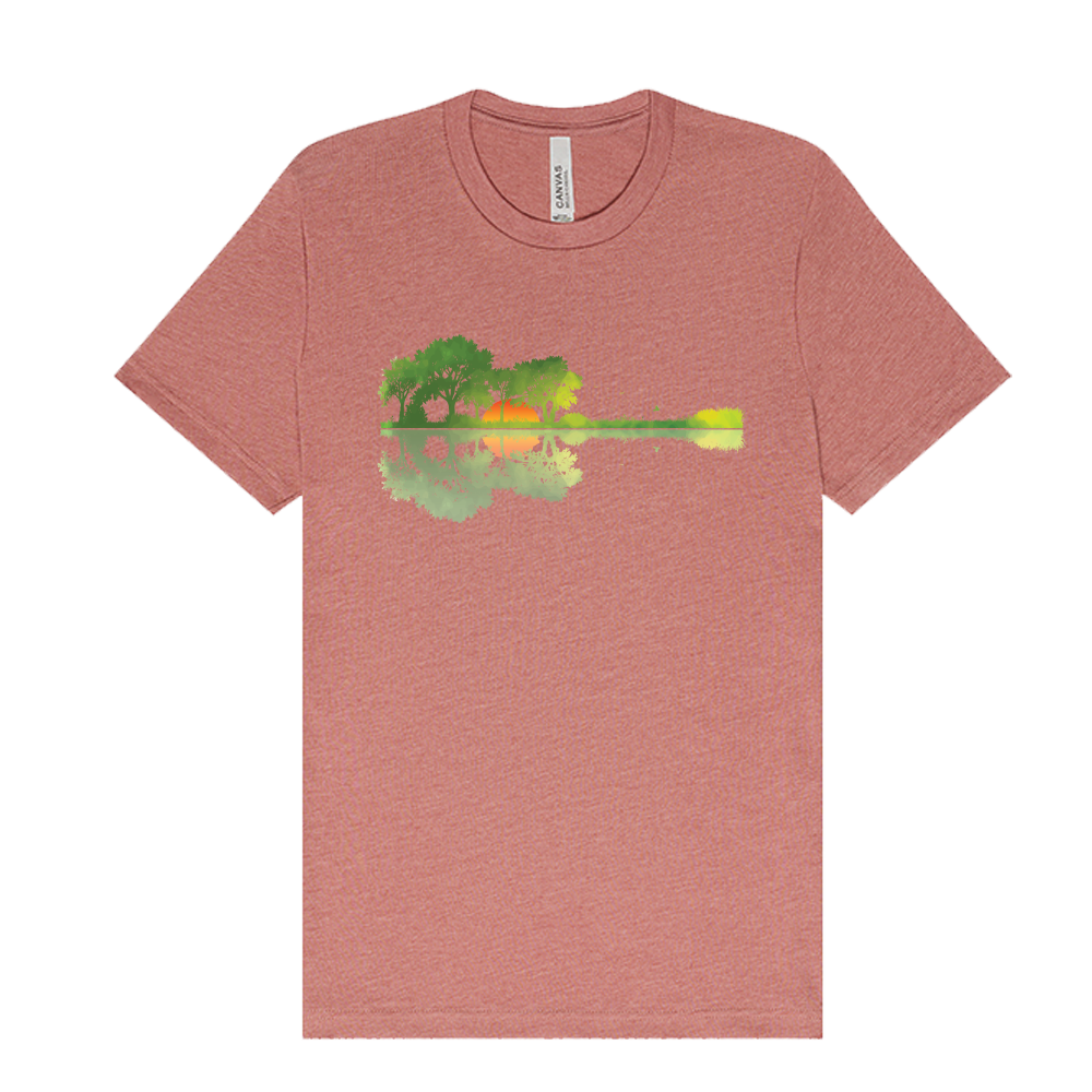 Sunset Guitar T-Shirt