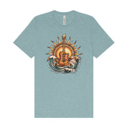 Sea and Sun Guitar T-Shirt