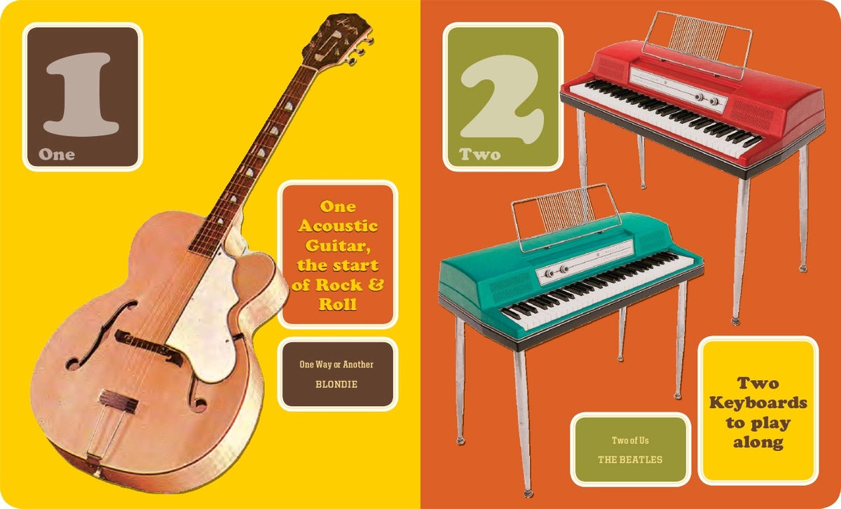 One, Two, Three O'clock, Rock: First Number Board Book