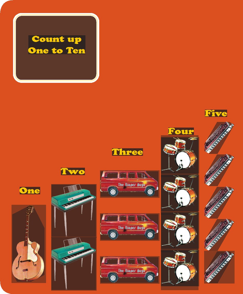 One, Two, Three O'clock, Rock: First Number Board Book