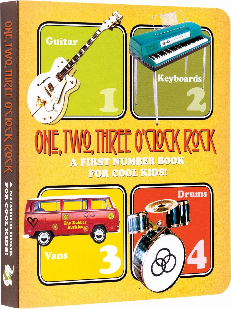 One, Two, Three O'clock, Rock: First Number Board Book