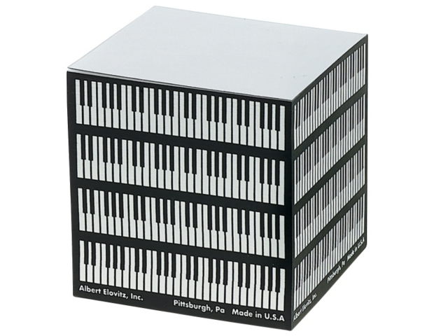 Keyboards Note Cube