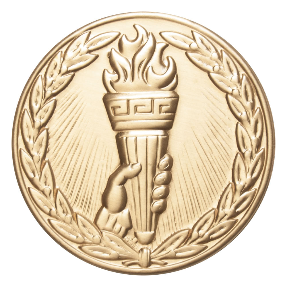 Rose Colored Recognition Plaque