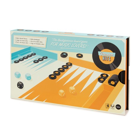 Greatest Hits Backgammon Board Game