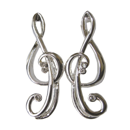 Treble Clef Earrings