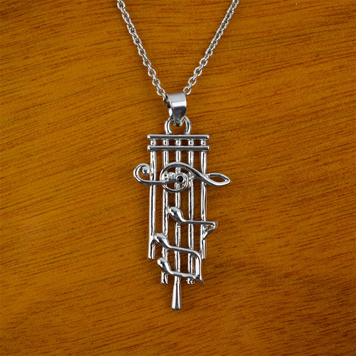 Music Staff Pendant Necklace