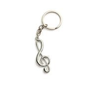 Treble Clef Keychain