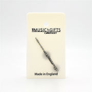 Flute Pewter Pin