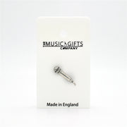 Microphone Pewter Pin
