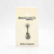 Electric Gibson Guitar Pewter Pin