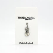 Violin Pewter Pin