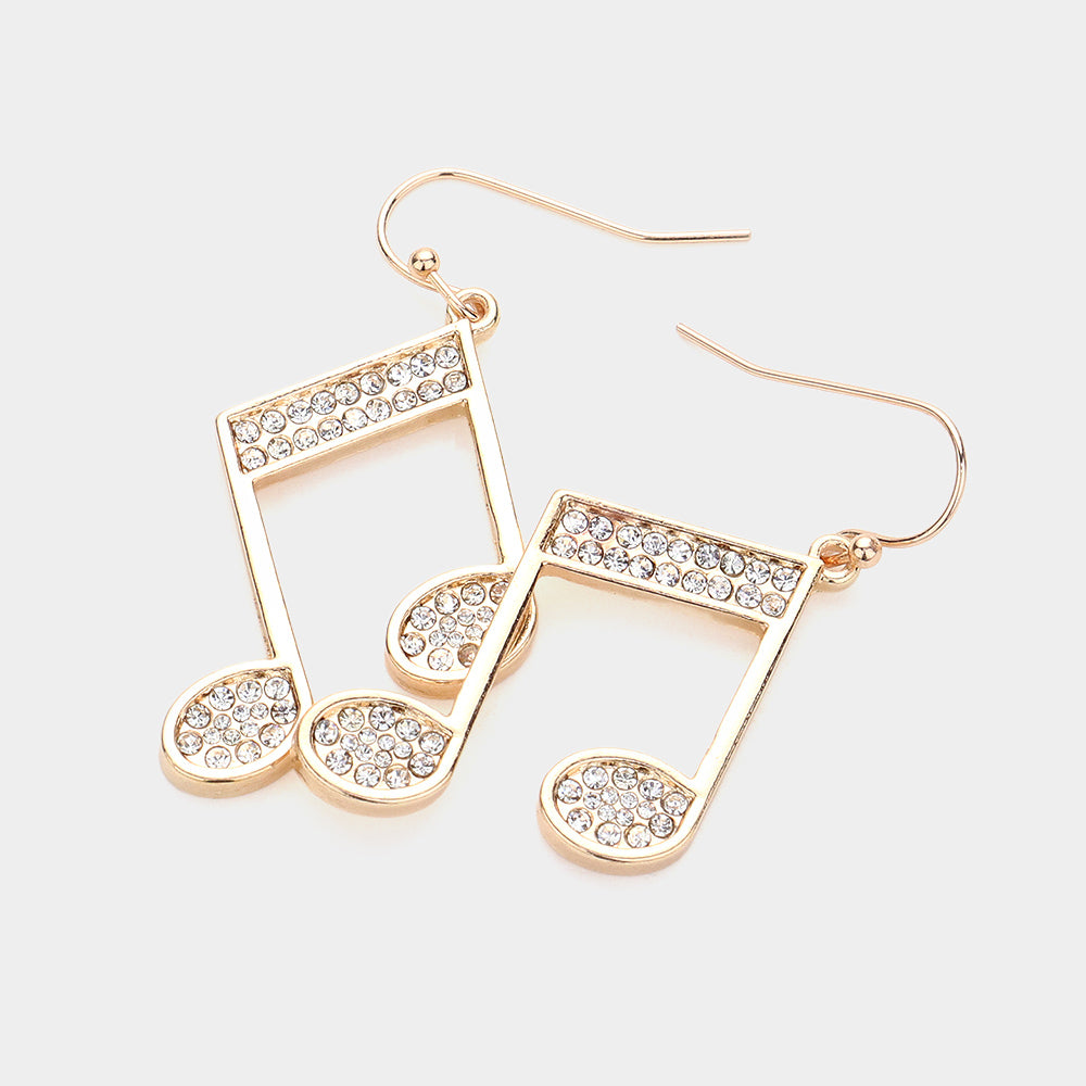 Showstopper Sparkle Notes Earrings