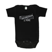 Onesie- Black A Minor-6-12 Months
