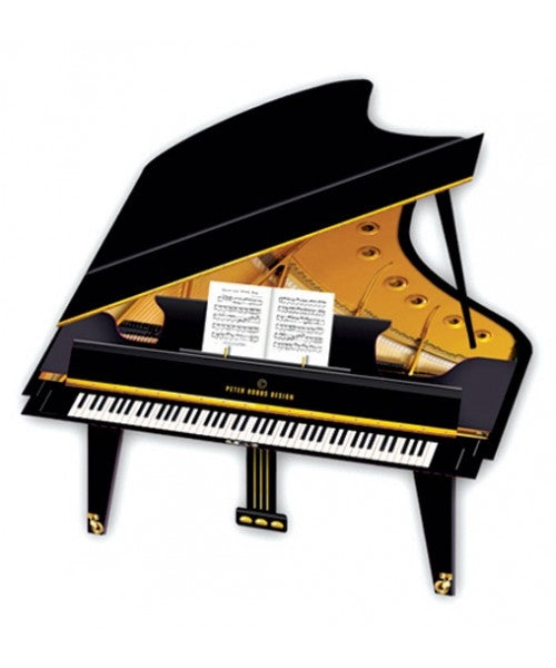3 D Greeting Card-Grand Piano