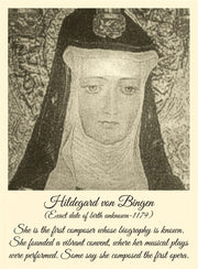 Hildegard von Bingen Notecards and Envelopes