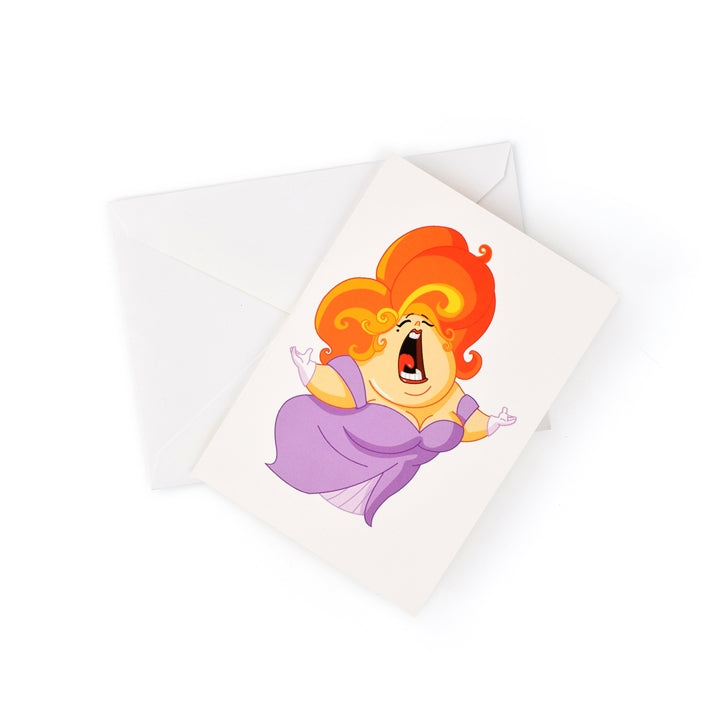 Opera Lady- Boxed Notecards