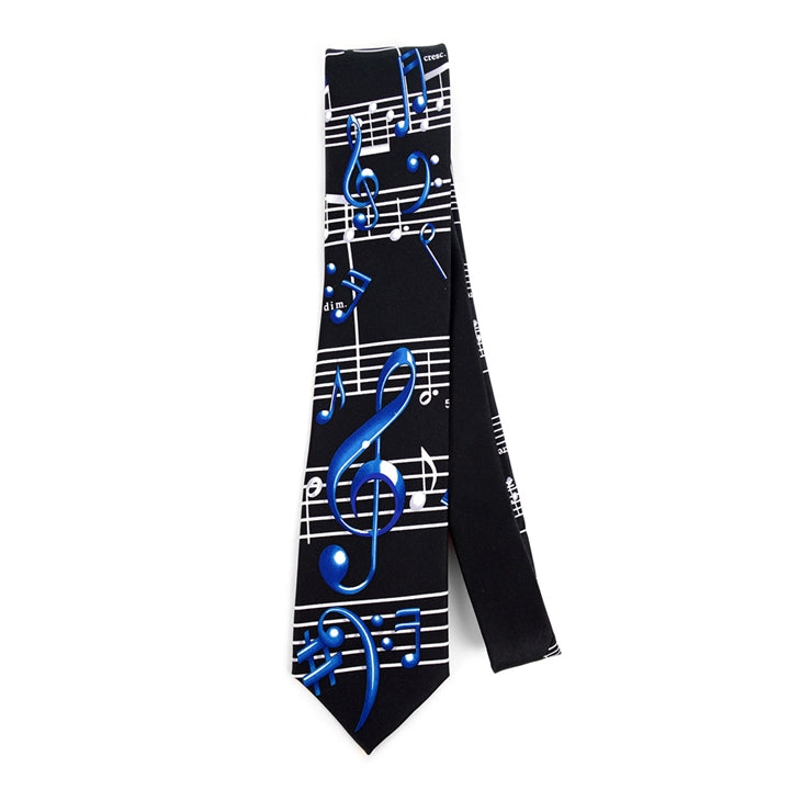 'Play the Blues' Handmade Tie