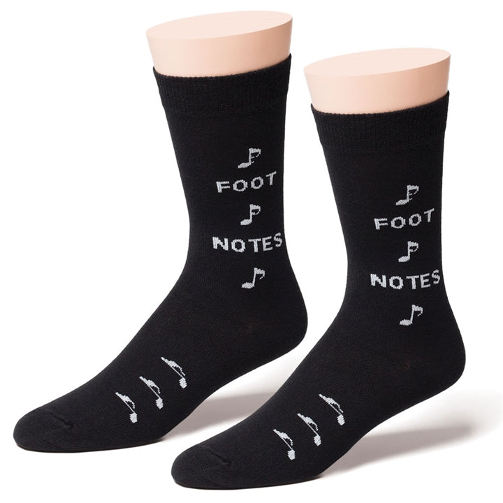 Unisex Foot Notes Socks
