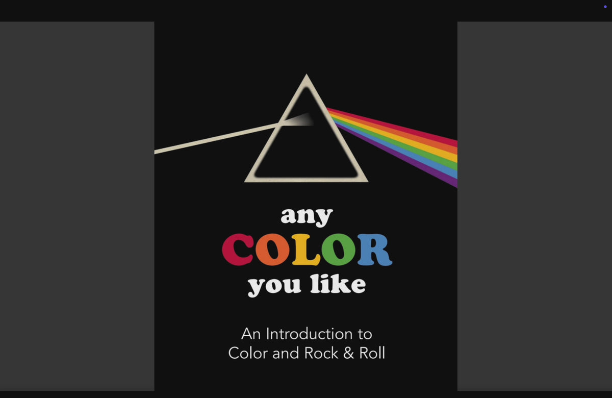 Load video: Any Color You Like: Intro. To Colors - Children's Board Book