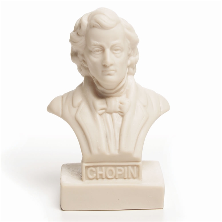 Chopin Bust - Large, 8-3/4 - Cosmo Music