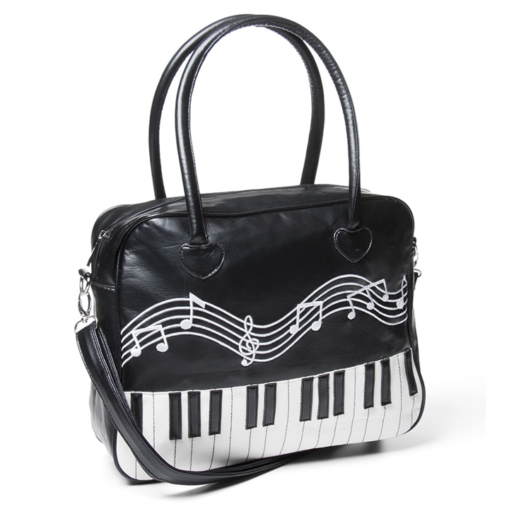 MBMSO Piano Music Tote Bag Piano Gifts for Girls Piano Lover Gifts Just a  Girl Who Loves Piano Shoulder Bag Pianist Gifts