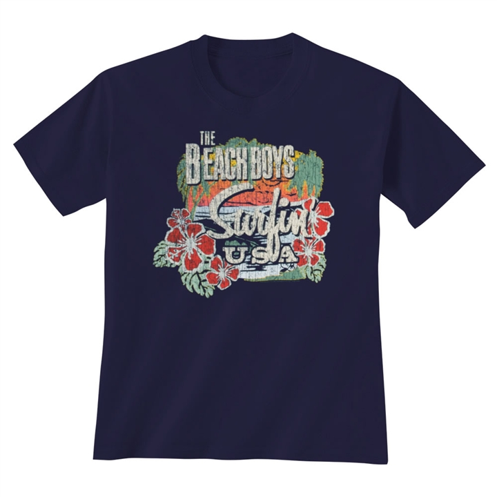 Beach Boys Surfin' USA T-Shirt at The Music Stand