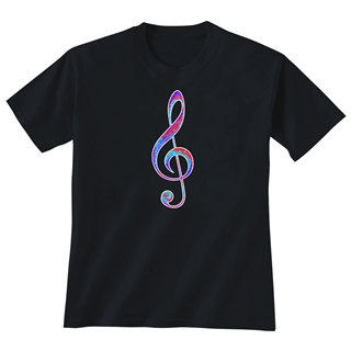 Zesty G-Clef Tee at The Music Stand