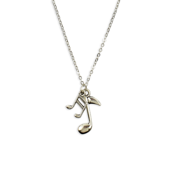 Musical Eighth Note 1/40 Cttw Natural Diamond Pendant Necklace set in –  Fifth and Fine